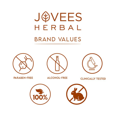 Jovees Herbal Detan Facewash For Glowing and Clear Skin With Liquorice & bearberry Ext. | Gentle Cleanser For Brighten, Even Tone and Hydrates Skin | Suitable for All Skin Types - 50ml